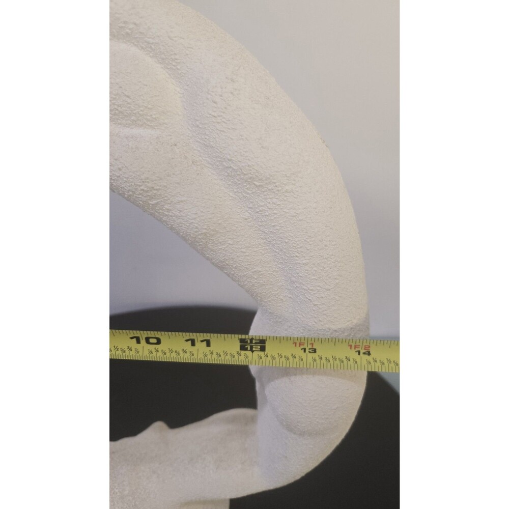 Royal Haeger Circle of Love Sculpture 14.75” Ivory - Picture 4 of 5